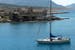 Grecia Penne Bianche barca a vela Barca a vela Penne Bianche sul mare cristallino della Grecia
