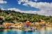 Grecia Paxos Loggos Vista di loggos nell'isola di Paxos in grecia