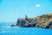 Grecia Cicladi Ios Vista del mare di Ios nelle Cicladi in Grecia