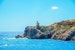 Greece Small Cyclades Ios View of the sea of Ios in the Small Cyclades in Greece