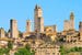 City of San Gimignano in Italy