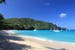 Caraibi Bequia spiaggia Spiaggia di sabbia bianca dell'isola di Bequia nei Caraibi