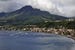 View of the port of Martinique in the Caribbean