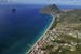 View from above of the coastline in Martinique