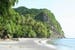 Coastline in Martinique