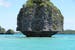 New Caledonia stone sea View of a stone in the sea of New Caledonia