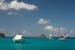 Boats on the sea of Saint Barthélemy
