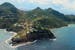 View of the coastline of Saint Barthélemy