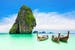 Crystal-clear sea in Thailand