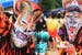 Festival masks in Thailand