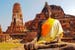 Old temple of Ayuthaya in Thailand