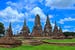 Wat temple in Ayuthaya in Thailand