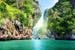 Crystal-clear sea in Thailand