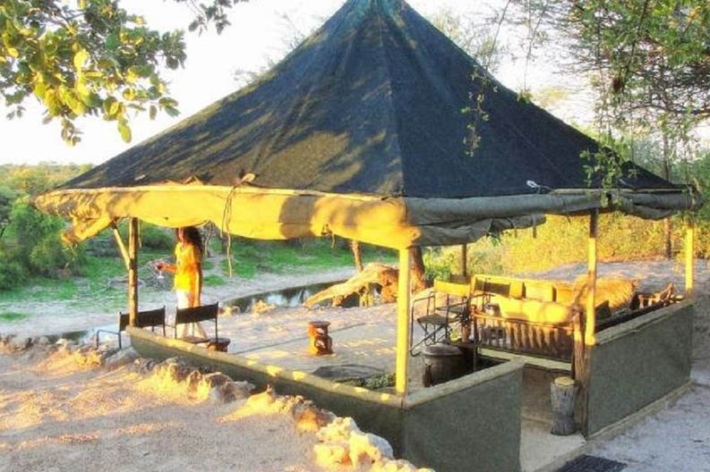Tenda del Meno a Kwena Tented Camp in Botswana