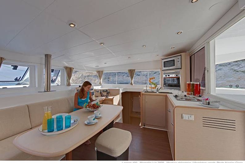 Interni del Lagoon 400 Lagoon 400 interni