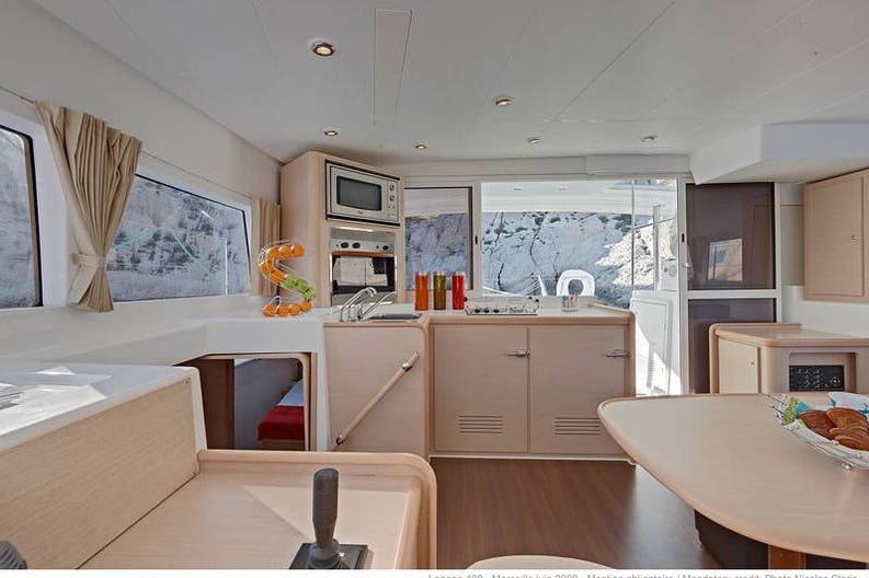 Interni del Lagoon 400 Lagoon 400 interni