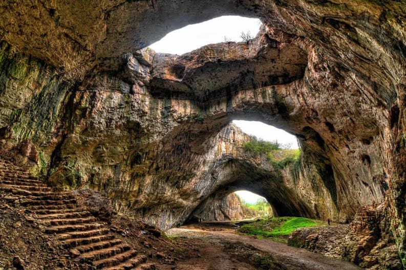 Grotte di Devetaki in Bulgaria