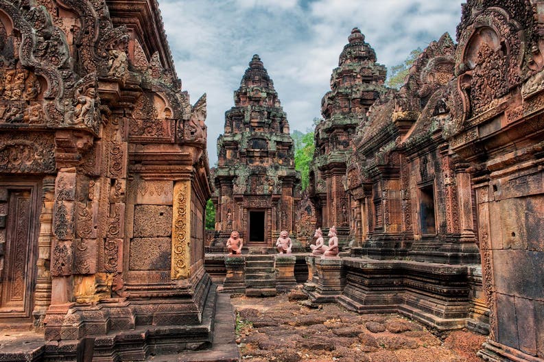 Cambodia-Banteay-Srei-Hindu-Temple