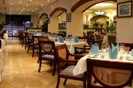 Restaurant of the Sunway Phnom Penh in Cambodia
