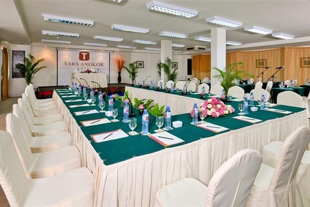 Conference room of the Tara Angkor in Siem Reap in Cambodia