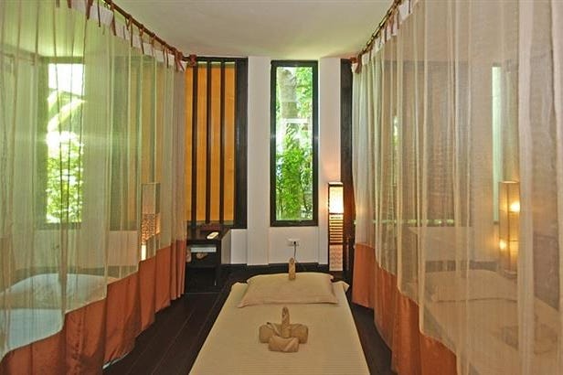 Spa zone of the Tara Angkor in Siem Reap in Cambodia