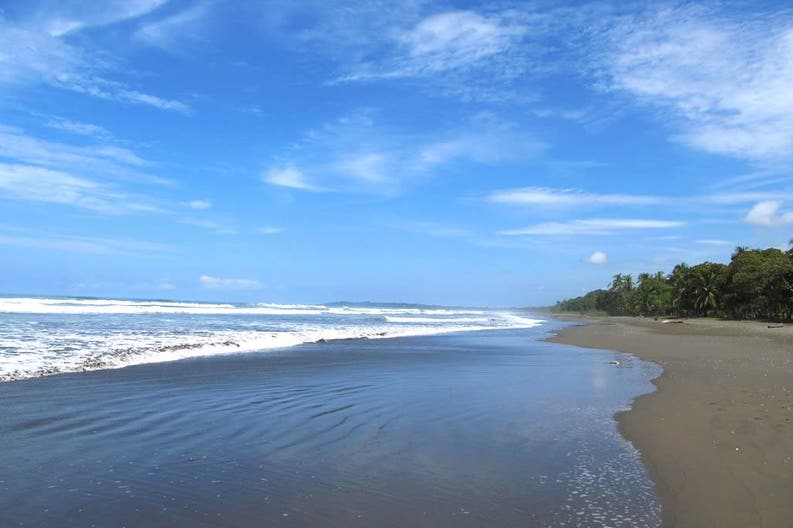 La spiaggia di Bejuco in Costa Rica
