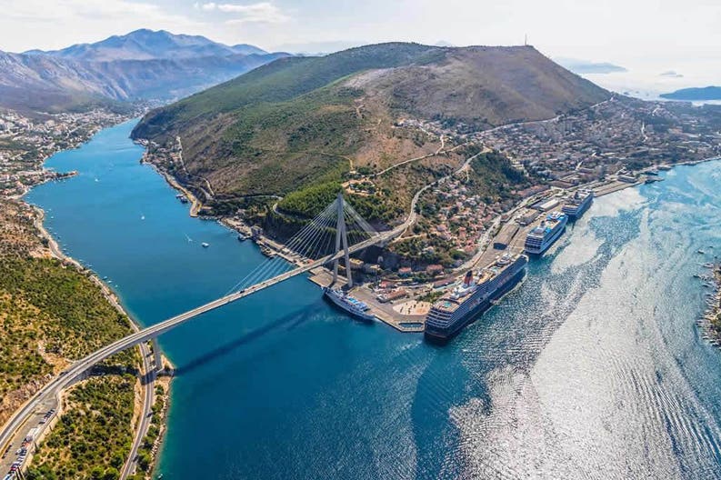 Ponte di Dubrovnik in Croazia