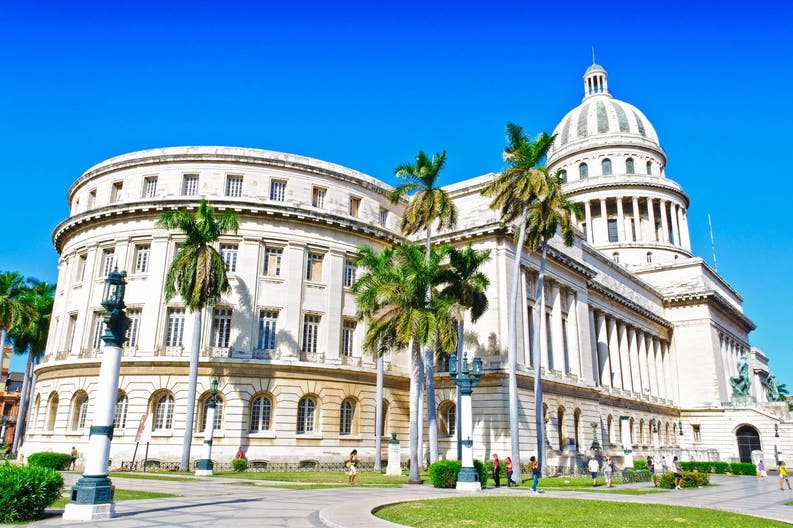 Capitolio National in the capital city of Cuba: Havana