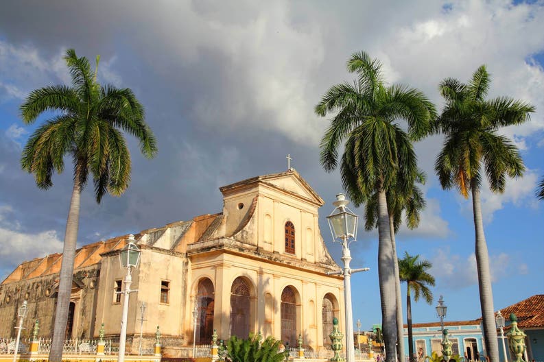 Church in Trinidad, a town in Cuba