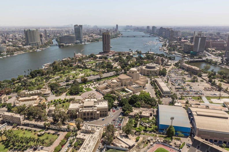 egypt-cairo-aerial-view