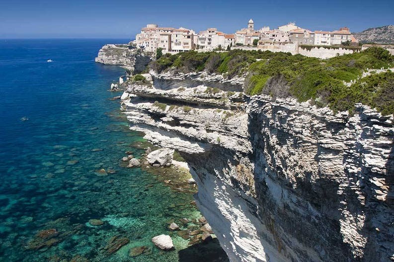 Bonifacio in Corsica, France France Corsica Bonifacio