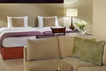 View of the Junior Suite in the Movenpick Hotel Petra in Jordan