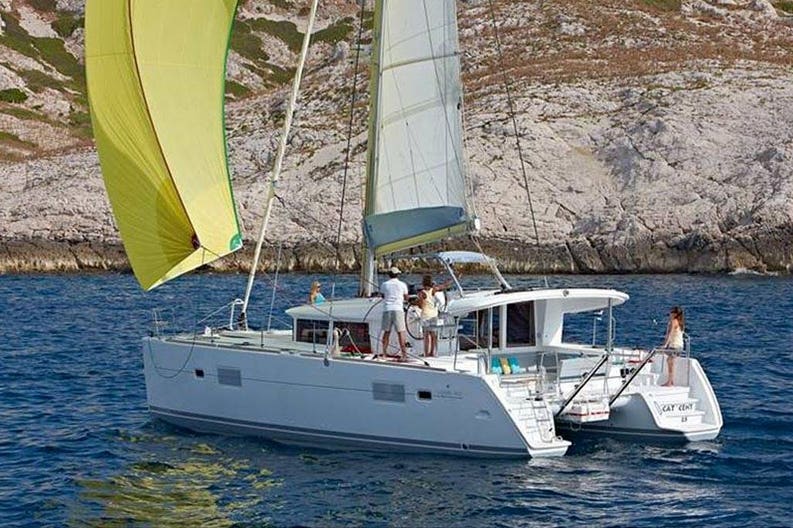 Greece Sailing Catamaran Cruise Cabin Charter Holiday In The Cyclades Vivisail