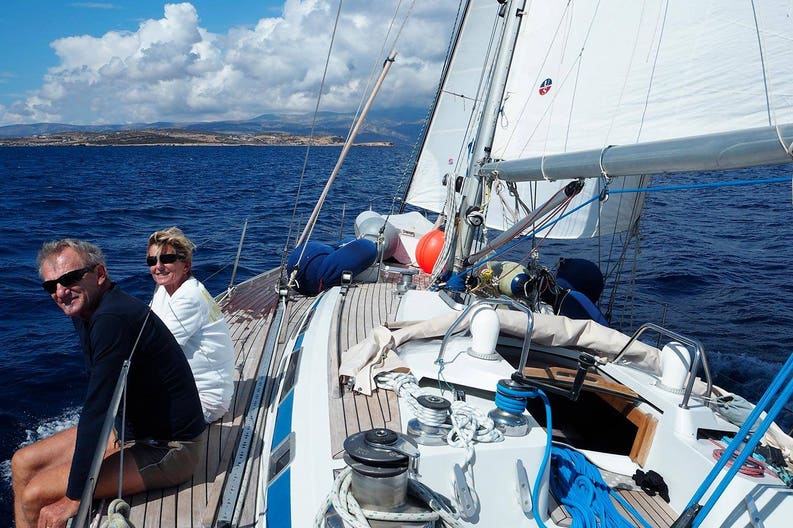 Penne Bianche sailing