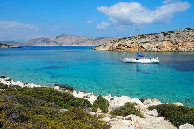 Penne Bianche sailing in the Cyclades Cyclades Penne Bianche sailing