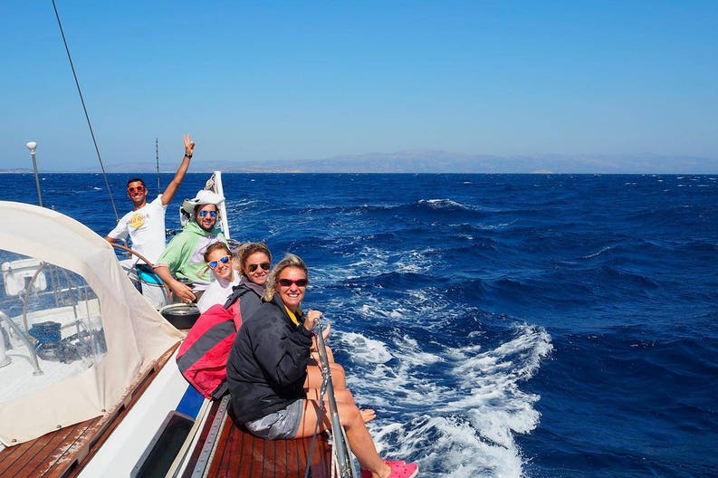 Penne Bianche alle Cicladi in Grecia Grecia Cicladi Penne Bianche
