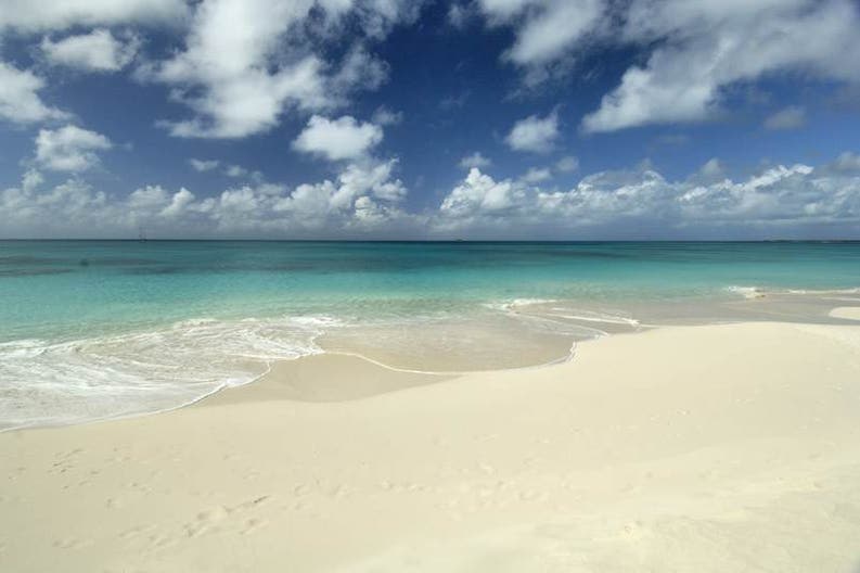 Barbuda Palmetto beach White sandy beach in Palmetto, in Barbuda