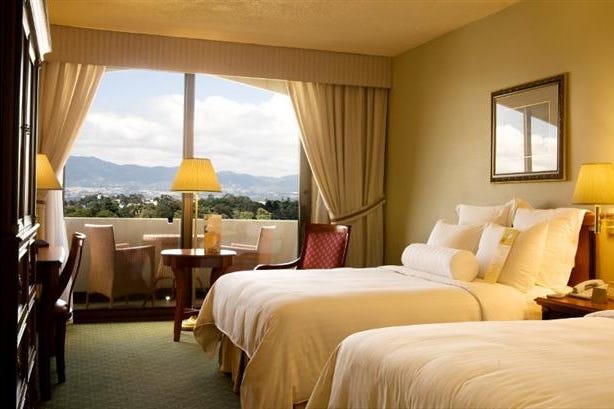 Bedroom of the Hotel Barceló Guatemala City in Guatemala