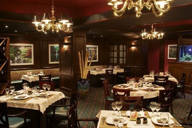 Restaurant of the Hotel Barceló Guatemala City in Guatemala