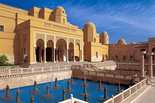 Ingresso dell'Oberoi Amarvilas a Agra in India