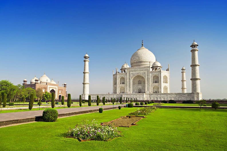 Taj Mahal ad Agra in India