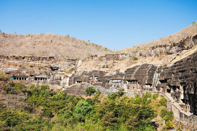 Grotte di Ajanta in India