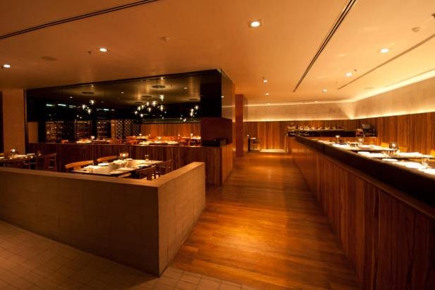 Restaurant at the Swissotel Kolkata Hotel in Calcutta in India