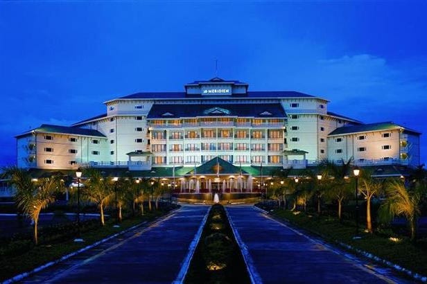 External view of  Le Meridien Hotel in Cochin in India