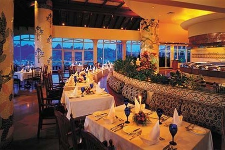 Restaurant at Le Meridien Hotel in Cochin in India