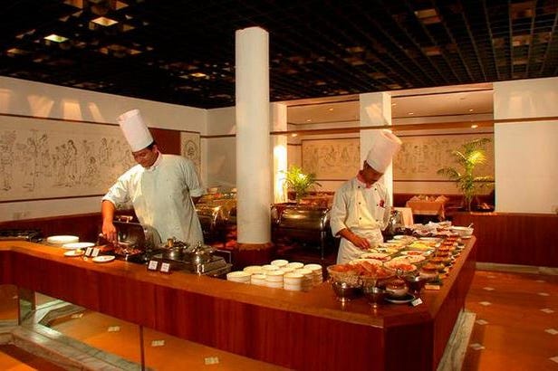 Cucina del Casino Hotel a Cochin in India