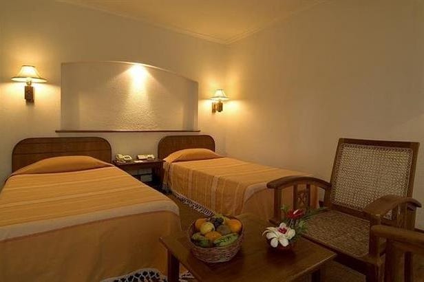 Spaziosa camera del Casino Hotel a Cochin in India