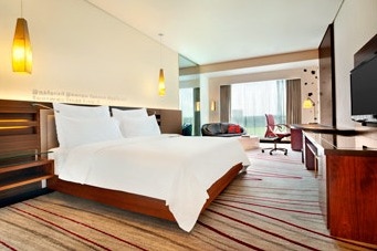 Camera da letto de Le Meridien Coimbatore a Coimbatore in India