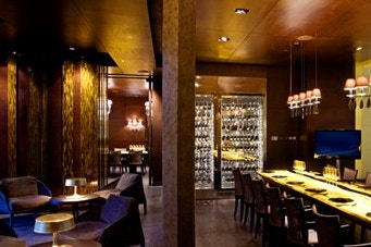 Restaurant of Le Méridien in Delhi in India