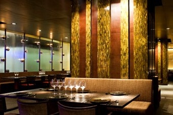 Restaurant of Le Méridien in Delhi in India